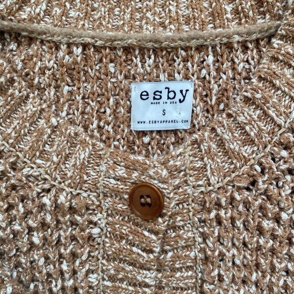 Esby Ashley Cardigan in caramel, size small - Picture 9 of 11